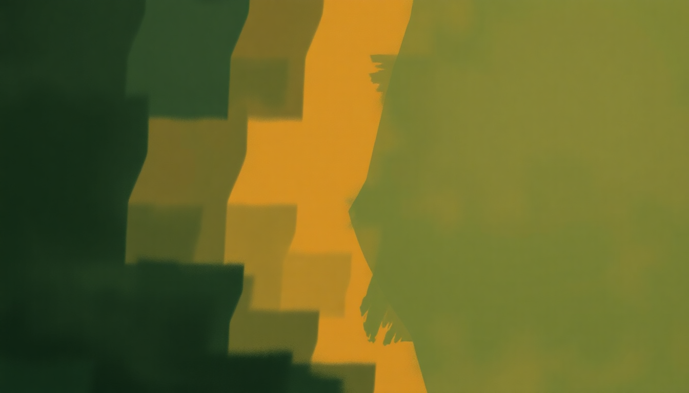 Fan-driven abstract illustration evoking the emotional arc of Ms Stress by Floetry