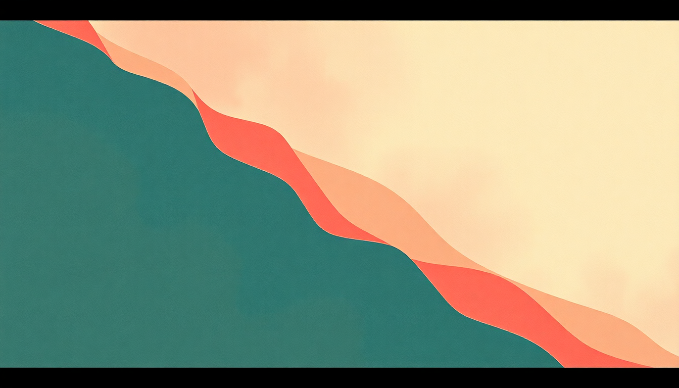 Fan-driven abstract illustration evoking the emotional arc of My Body by Perfume Genius