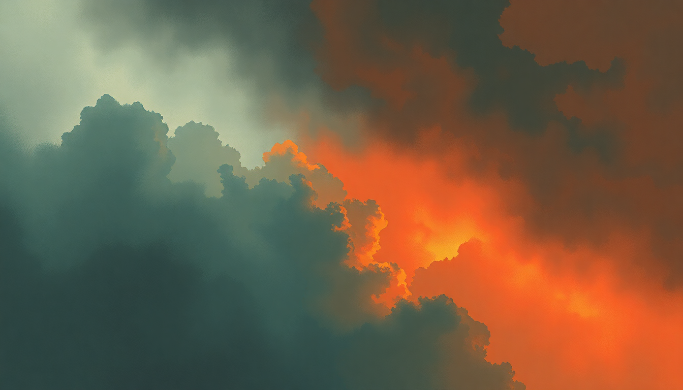 Fan-driven abstract illustration evoking the emotional arc of My Eyes by Travis Scott