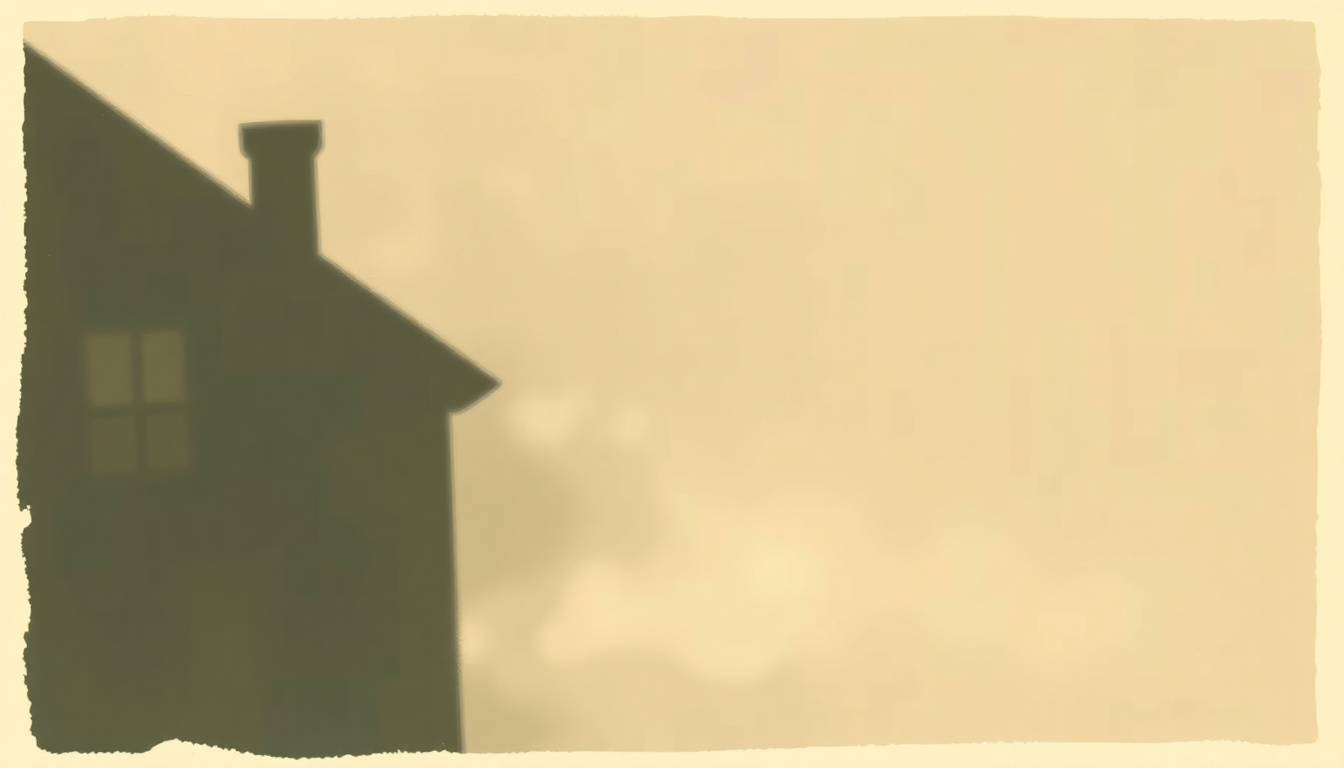 Fan-driven abstract illustration evoking the emotional arc of My House Is Not Your House by The Walkmen