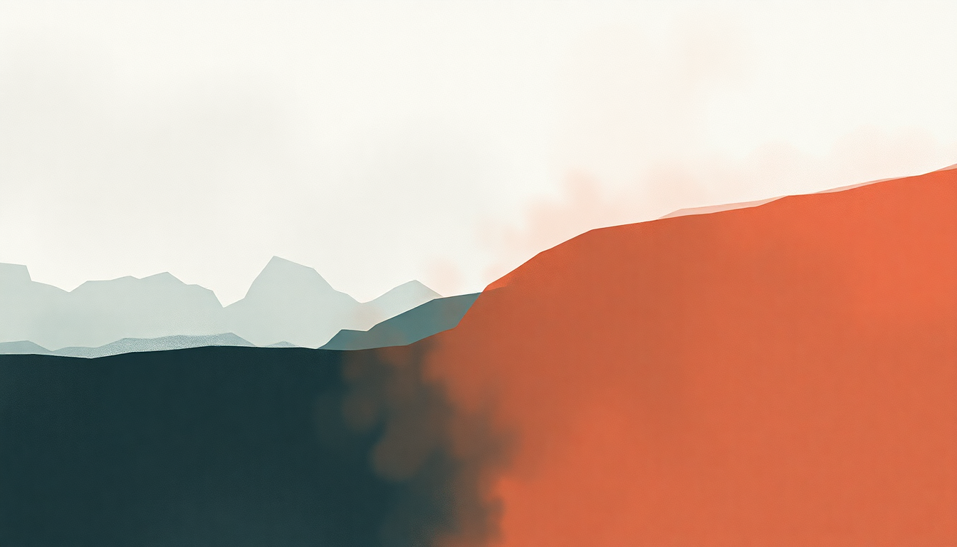 Fan-driven abstract illustration evoking the emotional arc of My Old Story by IU