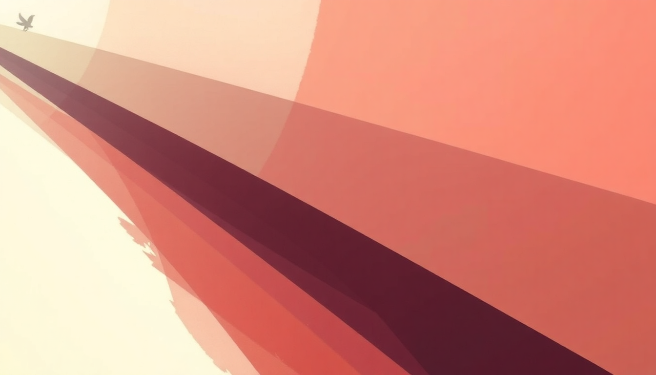 Fan-driven abstract illustration evoking the emotional arc of My Velocity by Maximo Park