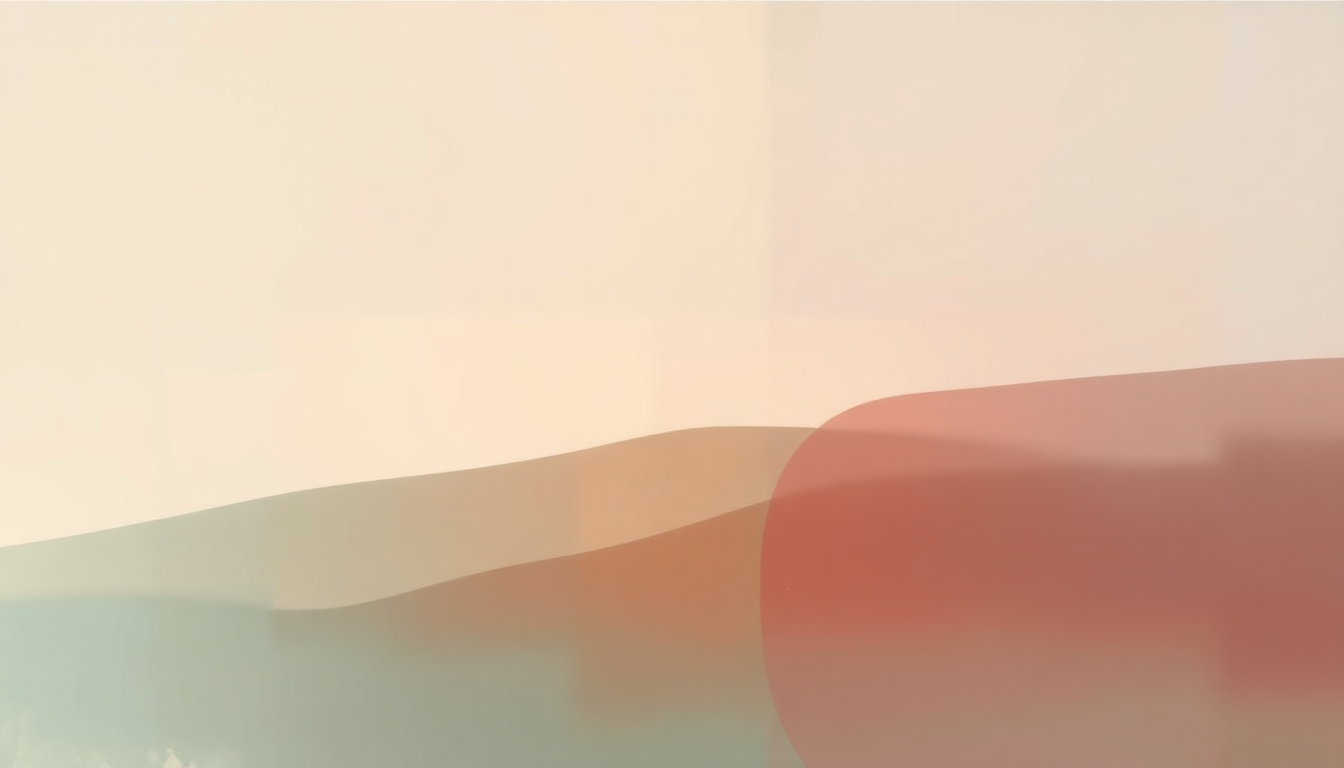 Fan-driven abstract illustration evoking the emotional arc of Myela by Nick Mulvey