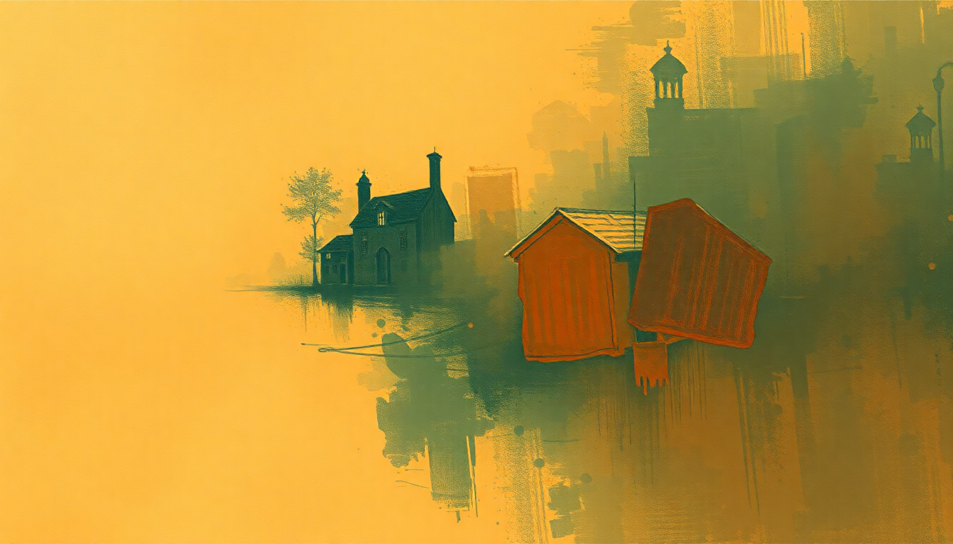 Fan-driven abstract illustration evoking the emotional arc of Naima by Lee Morgan