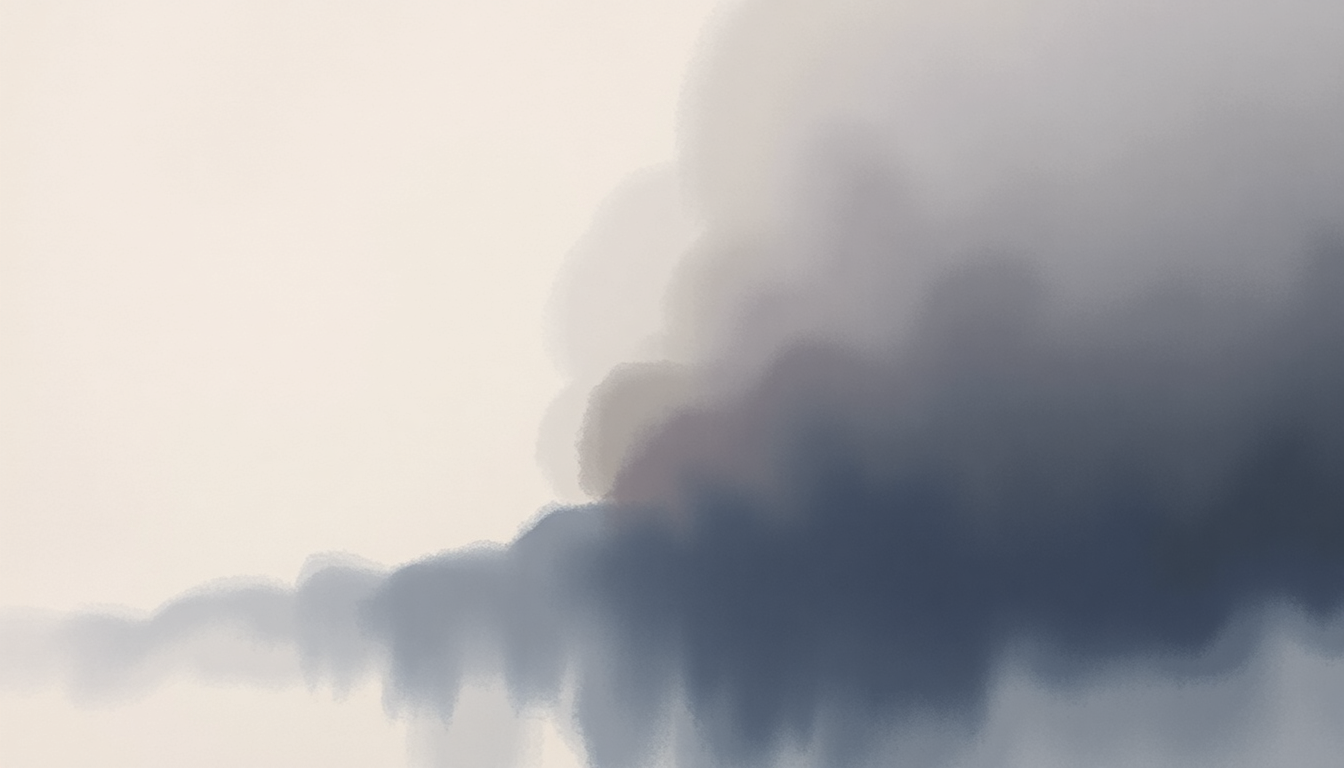 Fan-driven abstract illustration evoking the emotional arc of Never Know by 6LACK