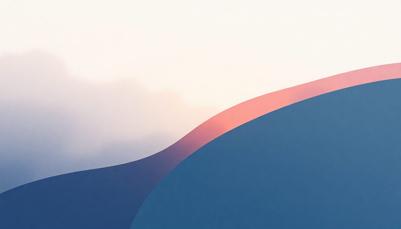 Fan-driven abstract illustration evoking the emotional arc of newdemo by Soccer Mommy