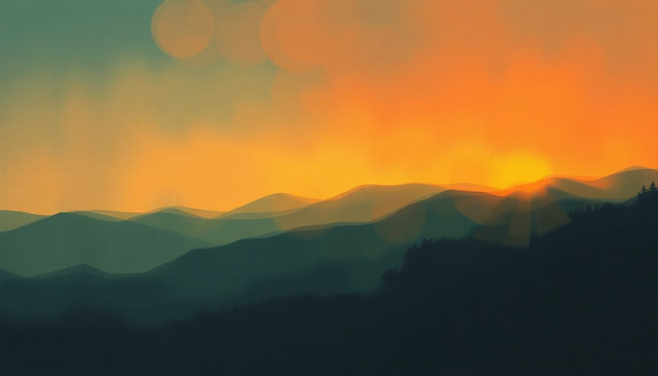 Fan-driven abstract illustration evoking the emotional arc of Night Dreamer by Wayne Shorter