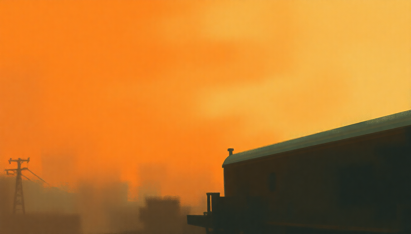 Fan-driven abstract illustration evoking the emotional arc of Night Train by Oscar Peterson