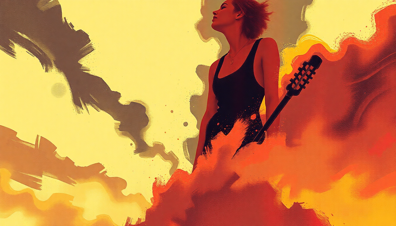 Fan-driven abstract illustration evoking the emotional arc of No Feelings by Sex Pistols