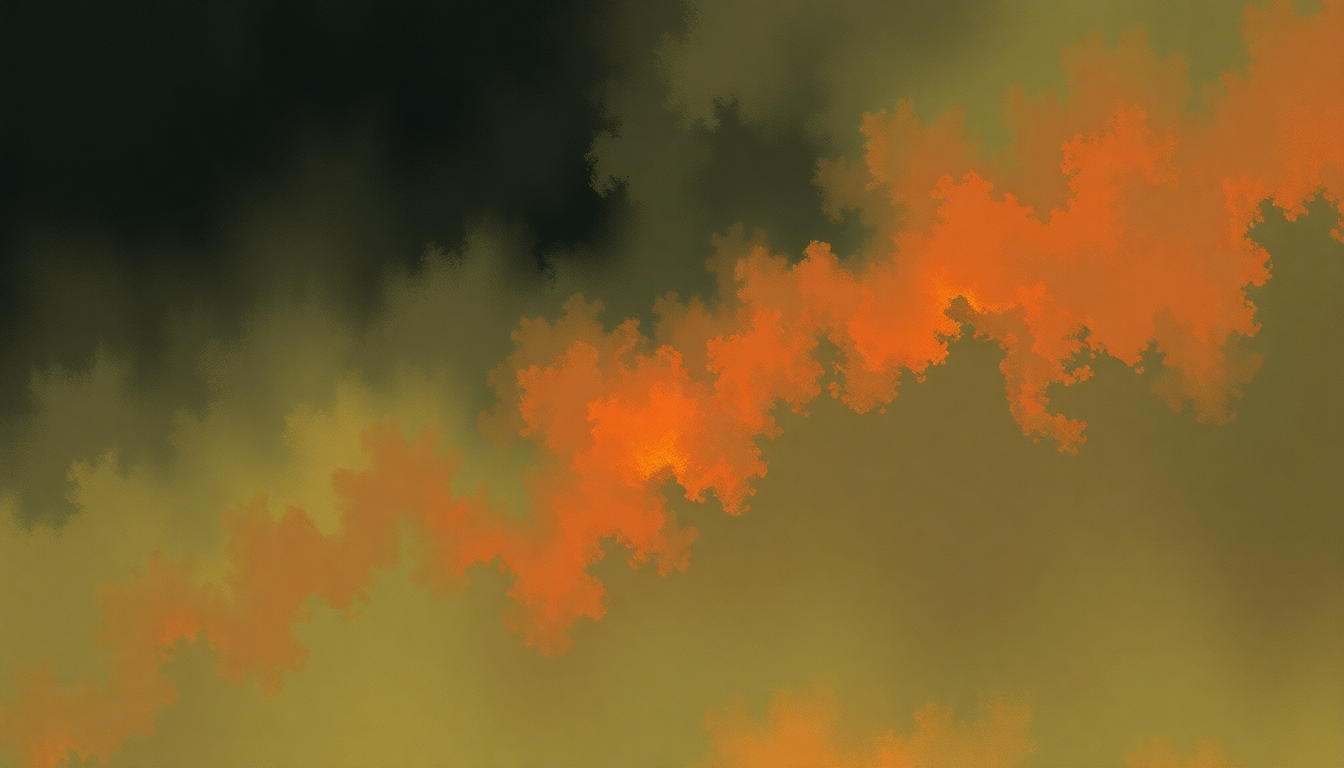 Fan-driven abstract illustration evoking the emotional arc of No Good by The Prodigy