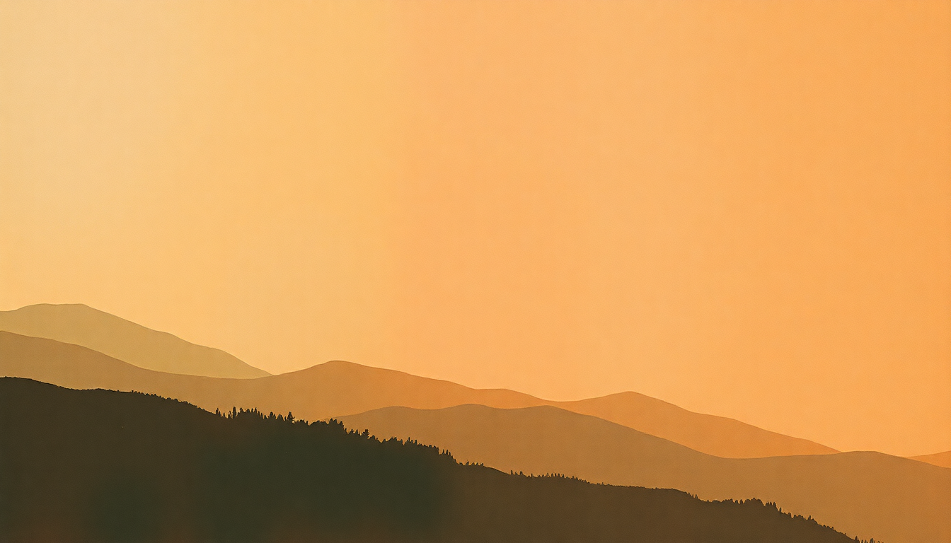 Fan-driven abstract illustration evoking the emotional arc of No Man Can Find the War by Tim Buckley