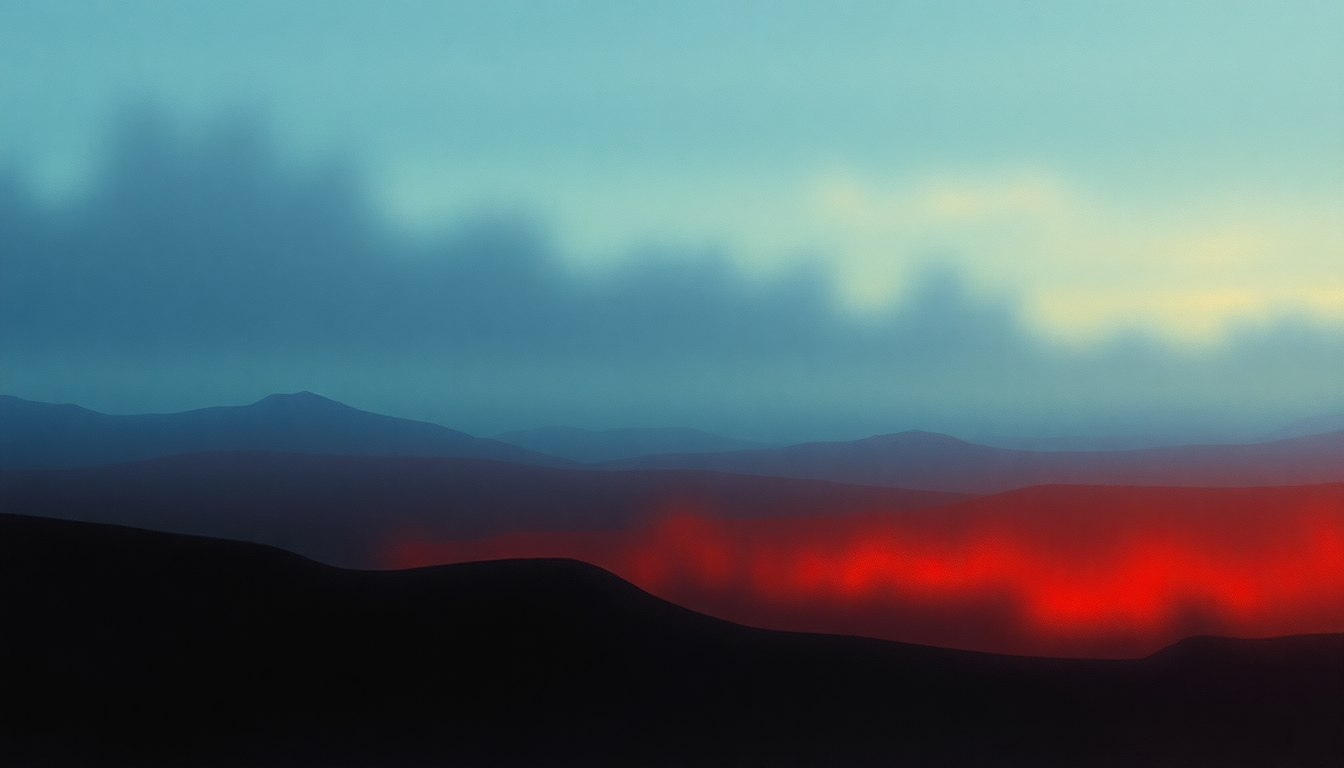 Fan-driven abstract illustration evoking the emotional arc of No One Is to Blame by Howard Jones