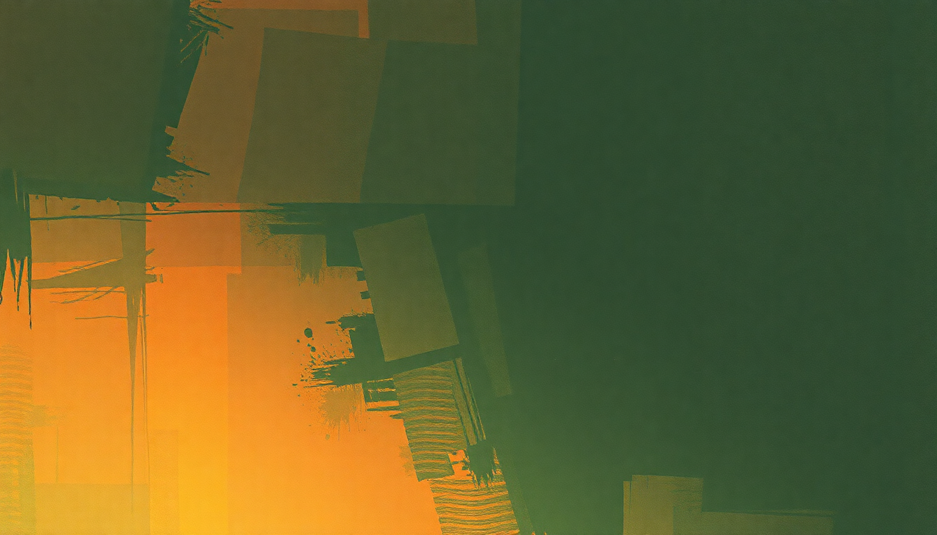 Fan-driven abstract illustration evoking the emotional arc of No Time to Kill by Clint Black