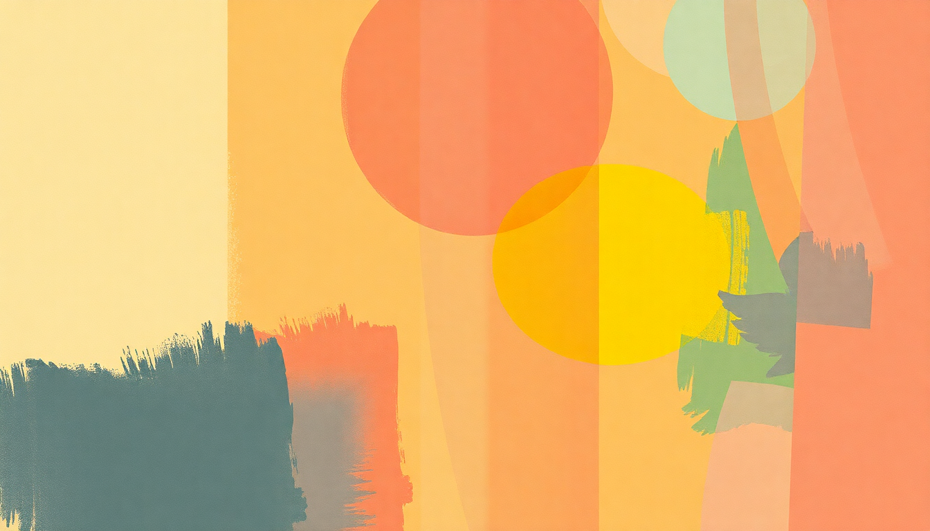 Fan-driven abstract illustration evoking the emotional arc of No You Girls by Franz Ferdinand