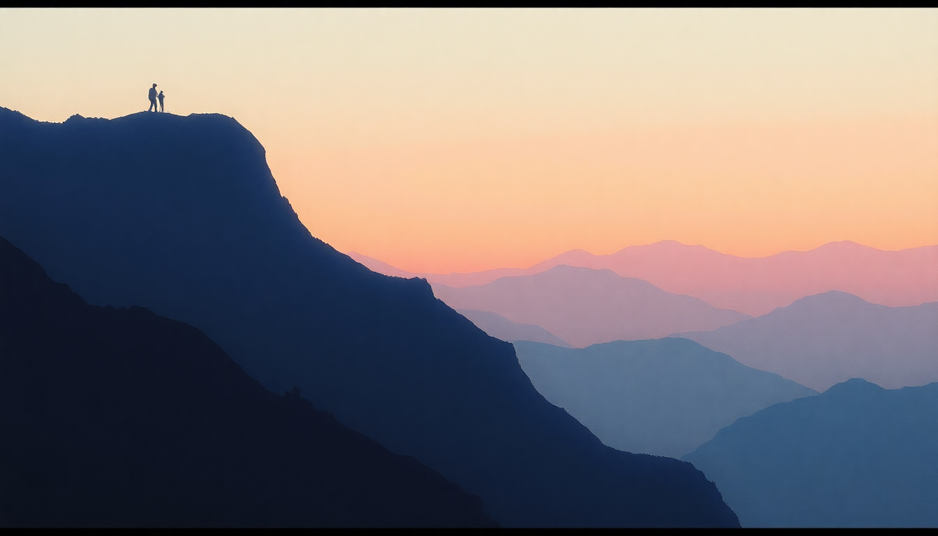 Fan-driven abstract illustration evoking the emotional arc of Nobody's Supposed to Be Here by Atlantic Starr