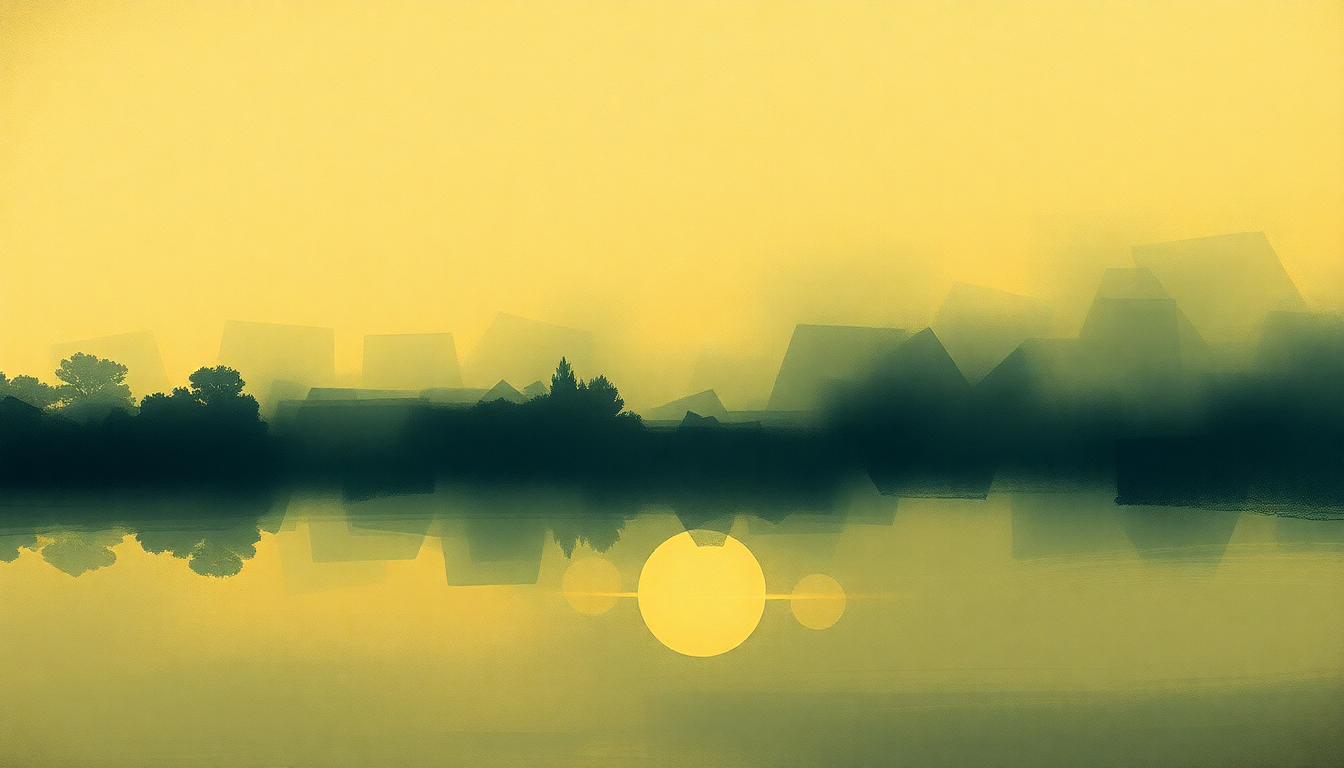 Fan-driven abstract illustration evoking the emotional arc of Nocturne No. 1 in B-flat minor, Op. 9 No. 1 by Frédéric Chopin