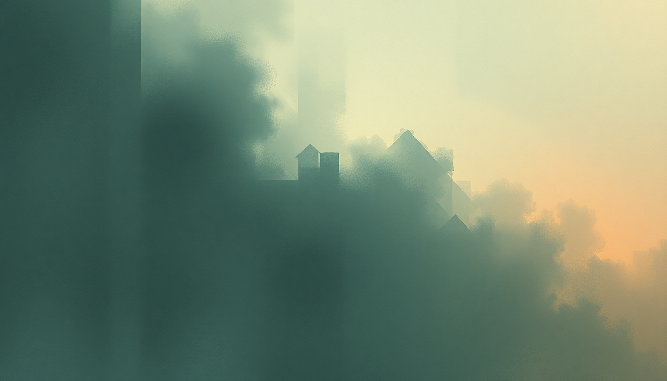 Fan-driven abstract illustration evoking the emotional arc of NOID by Tyler, The Creator