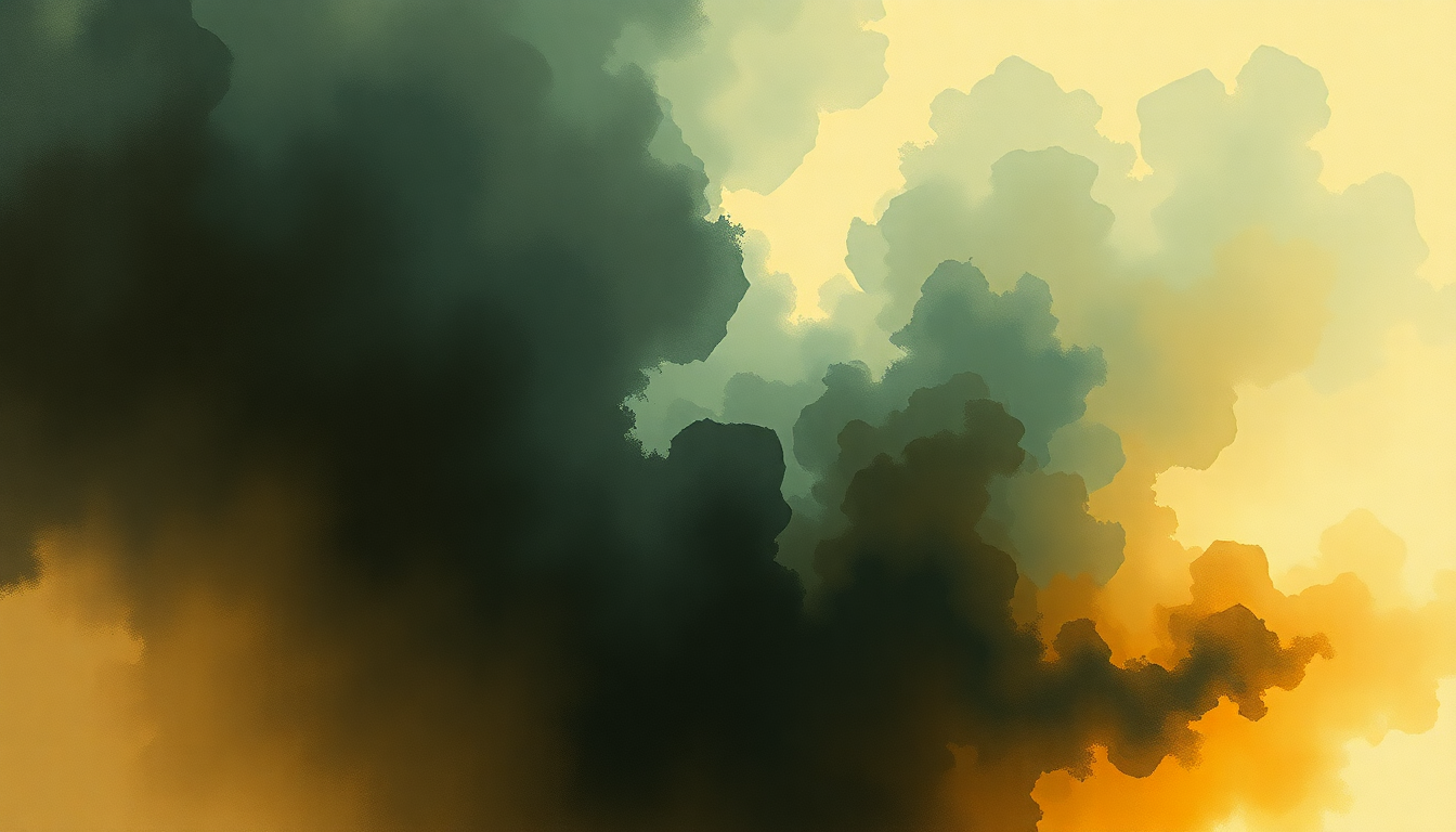 Fan-driven abstract illustration evoking the emotional arc of Norma by Maria Callas