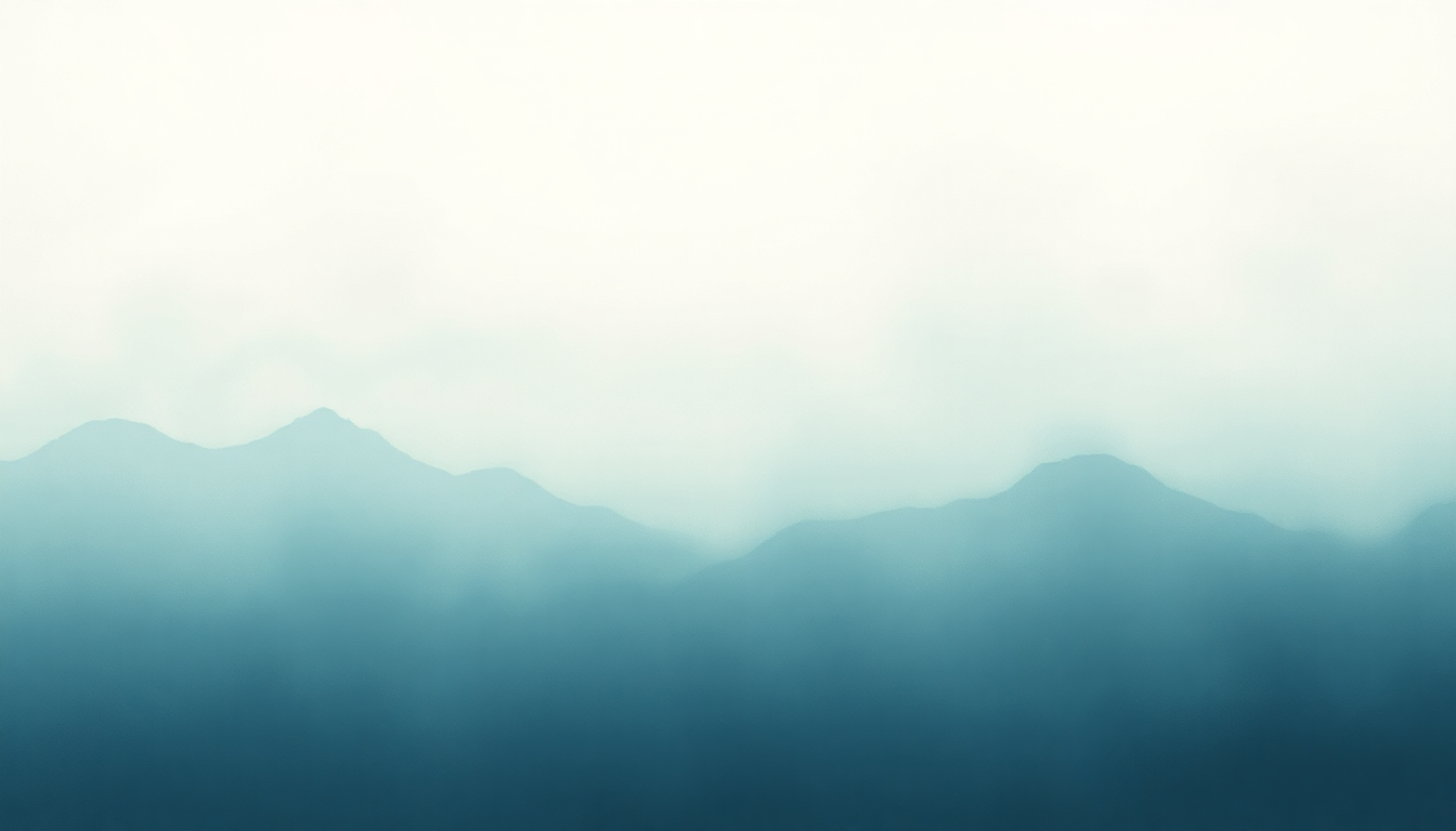 Fan-driven abstract illustration evoking the emotional arc of Norway by Beach House