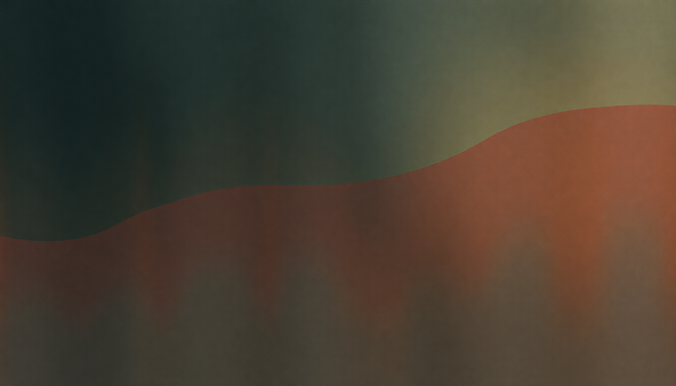 Fan-driven abstract illustration evoking the emotional arc of Nosferatu Man by Slint