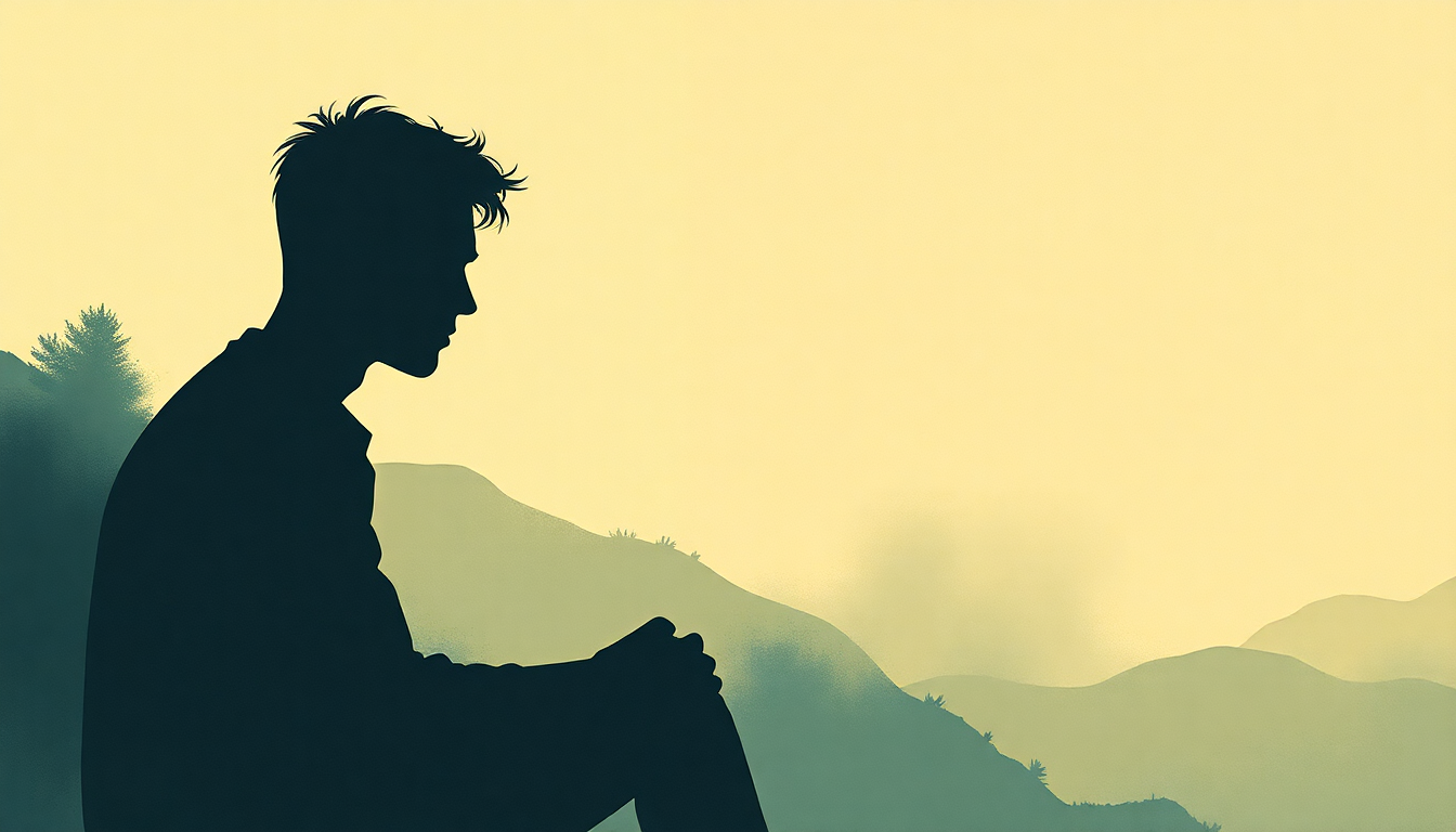 Fan-driven abstract illustration evoking the emotional arc of NUEVAYoL by Bad Bunny