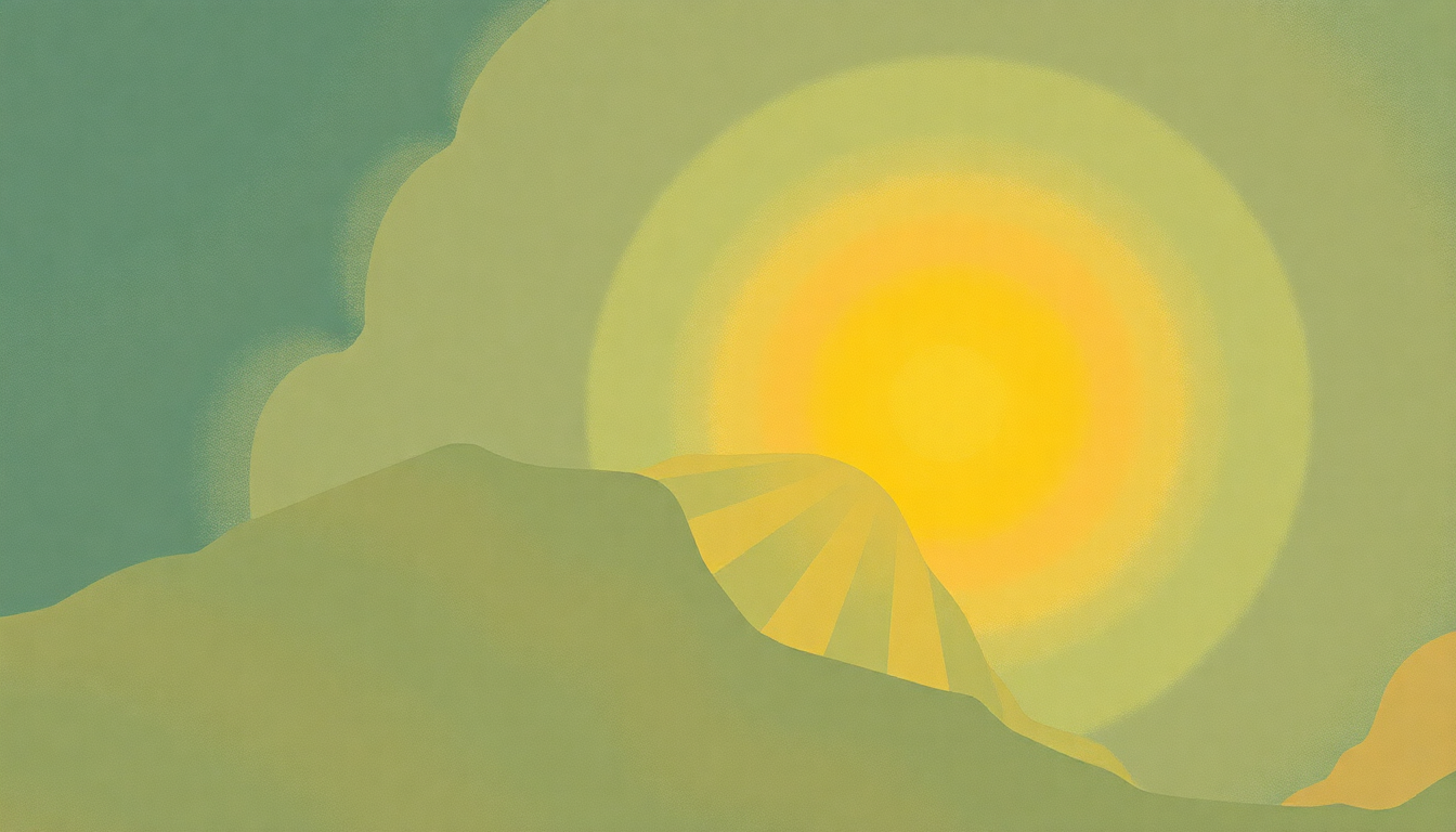 Fan-driven abstract illustration evoking the emotional arc of O My Soul by Big Star