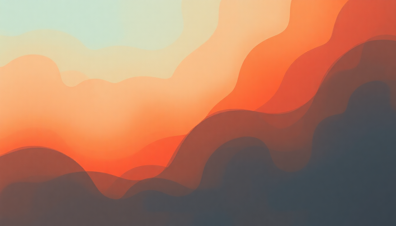 Fan-driven abstract illustration evoking the emotional arc of Obsequious Unapologetic by Dwele