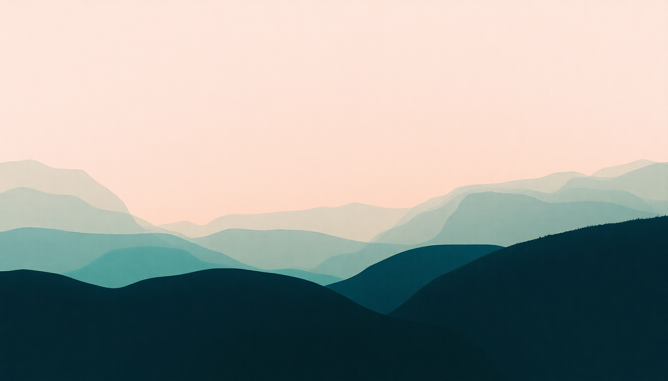 Fan-driven abstract illustration evoking the emotional arc of Ode to Maybe by Third Eye Blind