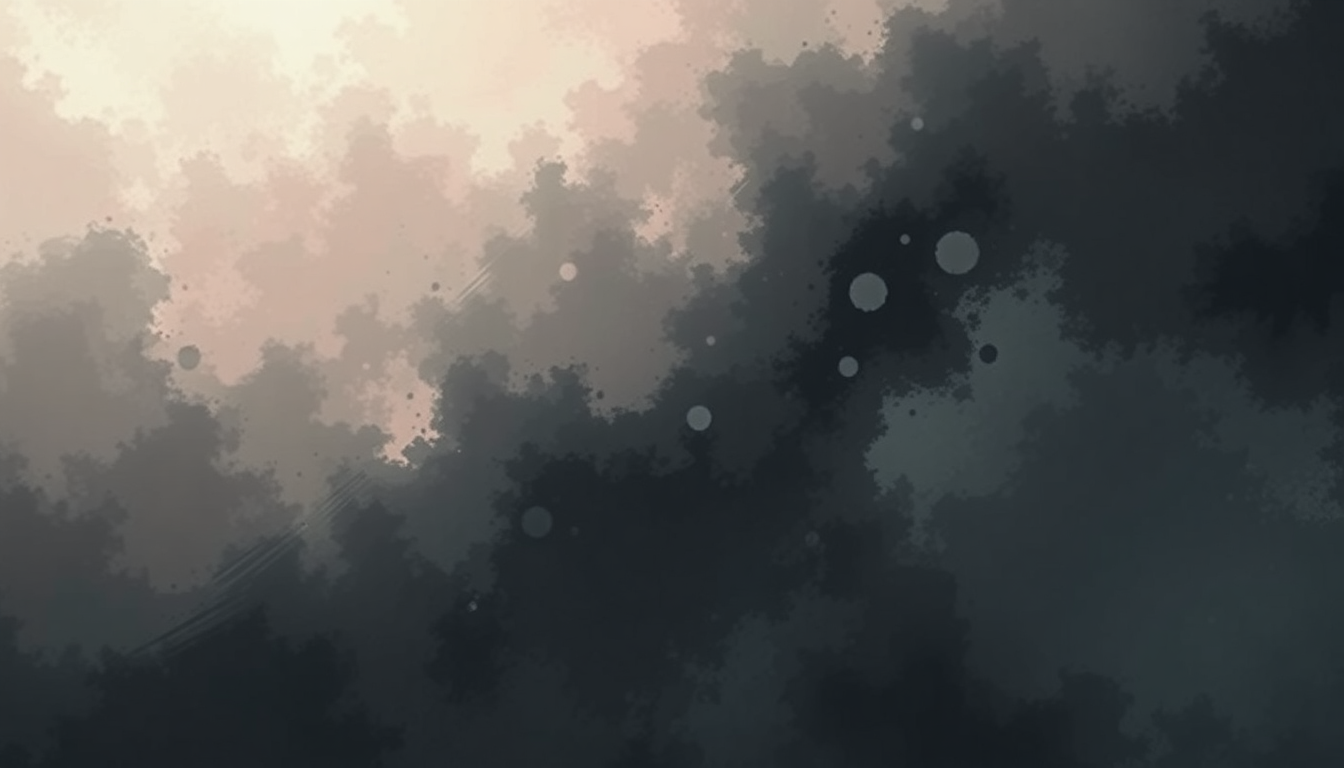 Fan-driven abstract illustration evoking the emotional arc of Omerta by Lamb of God