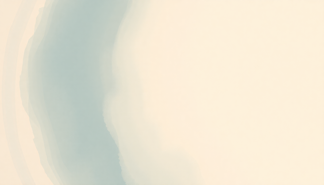 Fan-driven abstract illustration evoking the emotional arc of On the Level by Mac DeMarco