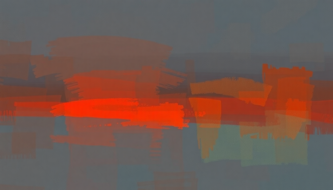 Fan-driven abstract illustration evoking the emotional arc of One Love by Nas