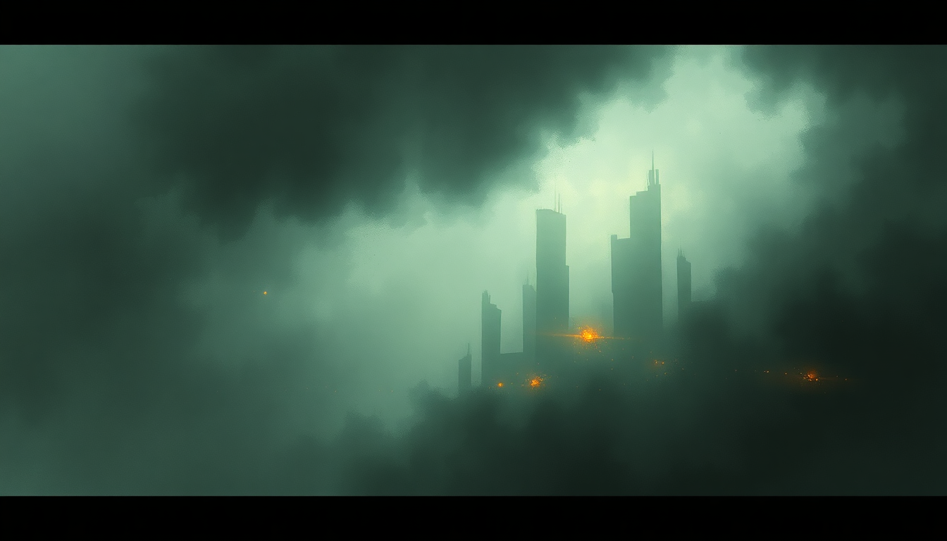 Fan-driven abstract illustration evoking the emotional arc of One Step Closer by Linkin Park