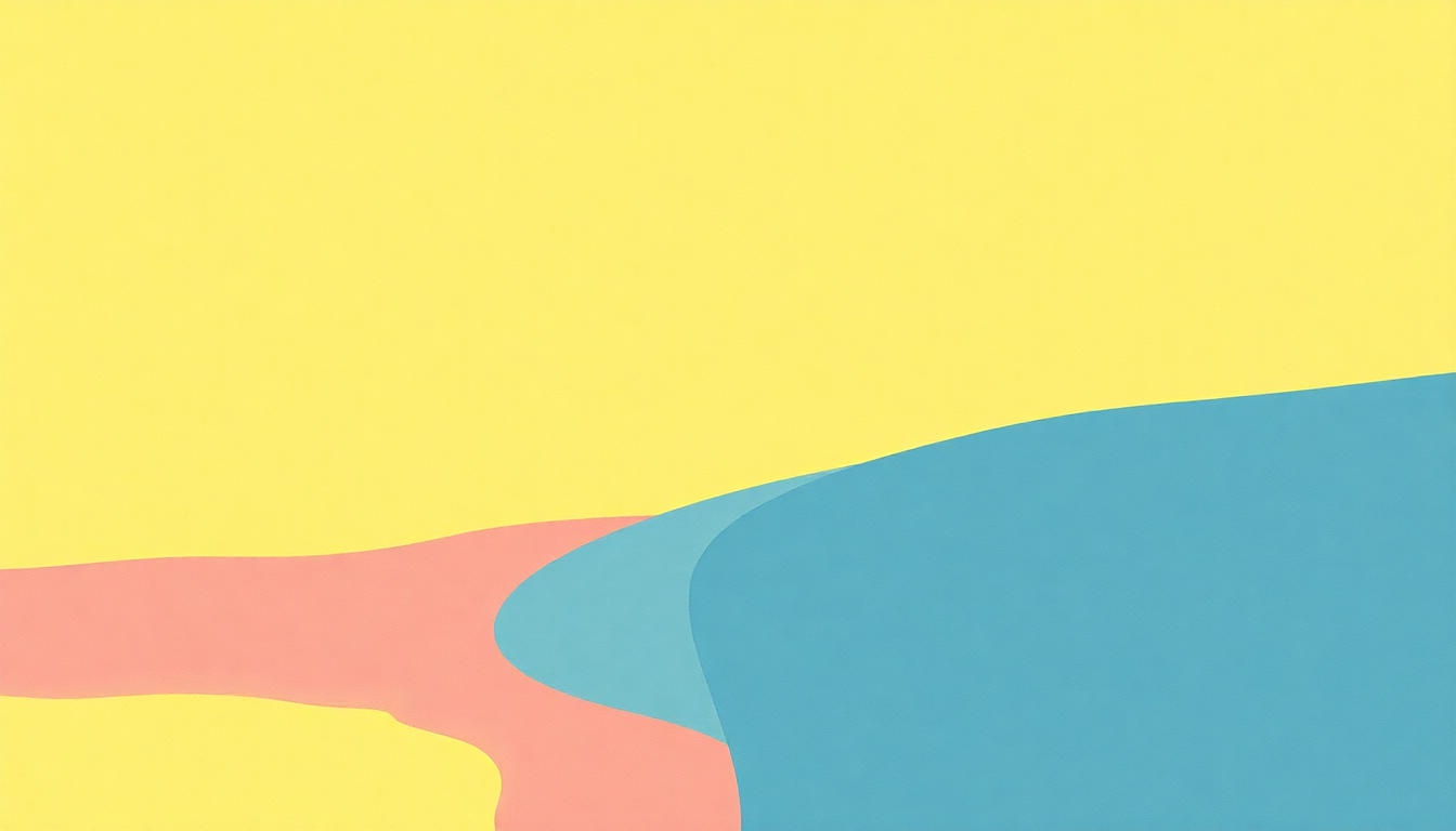 Fan-driven abstract illustration evoking the emotional arc of One Way or Another by Blondie