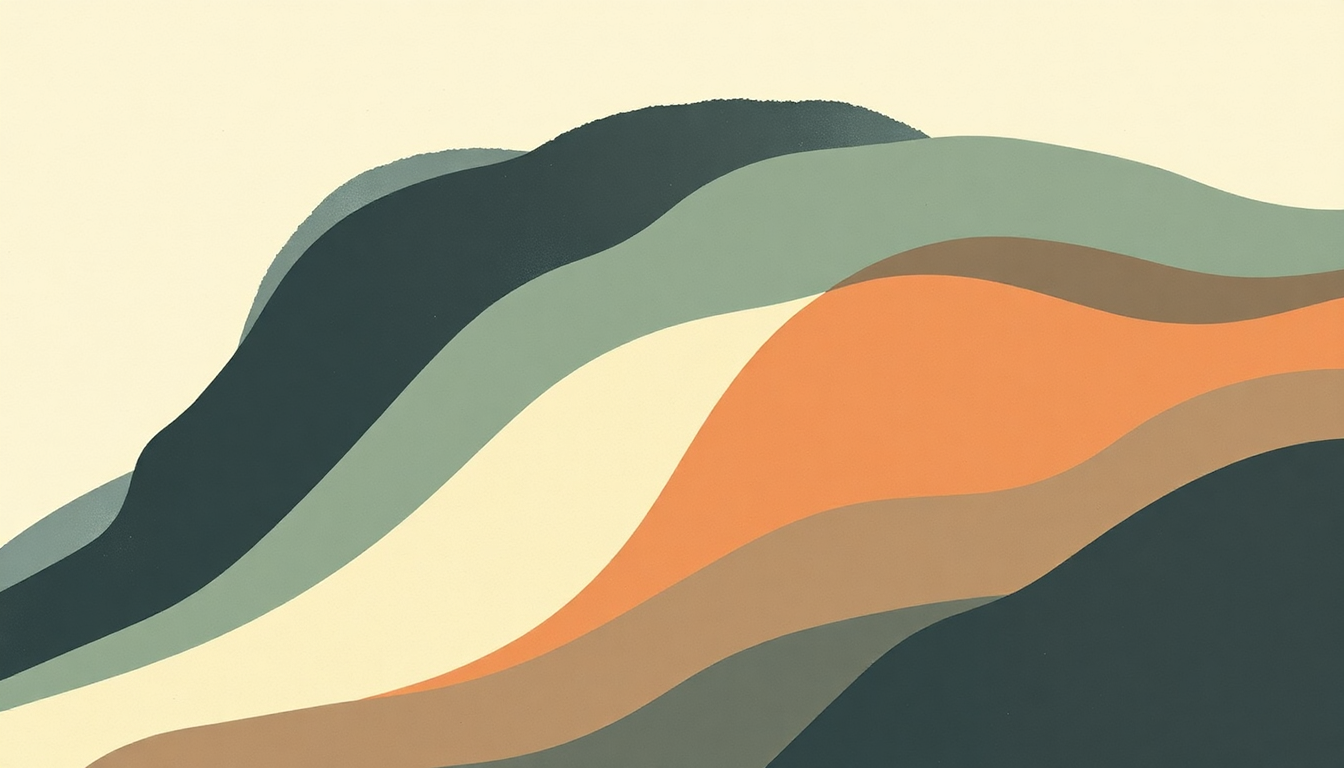 Fan-driven abstract illustration evoking the emotional arc of Open Again by Thom Yorke