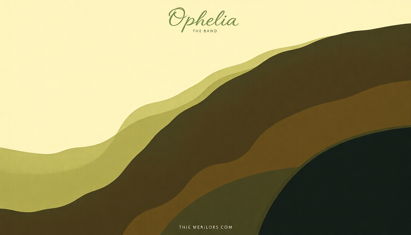 Fan-driven abstract illustration evoking the emotional arc of Ophelia by The Band