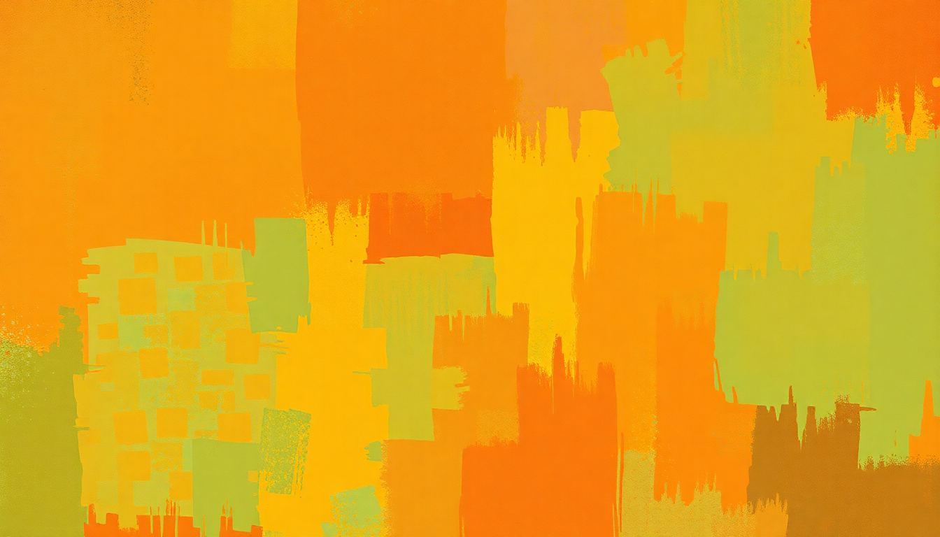 Fan-driven abstract illustration evoking the emotional arc of Oye Como Va by Tito Puente