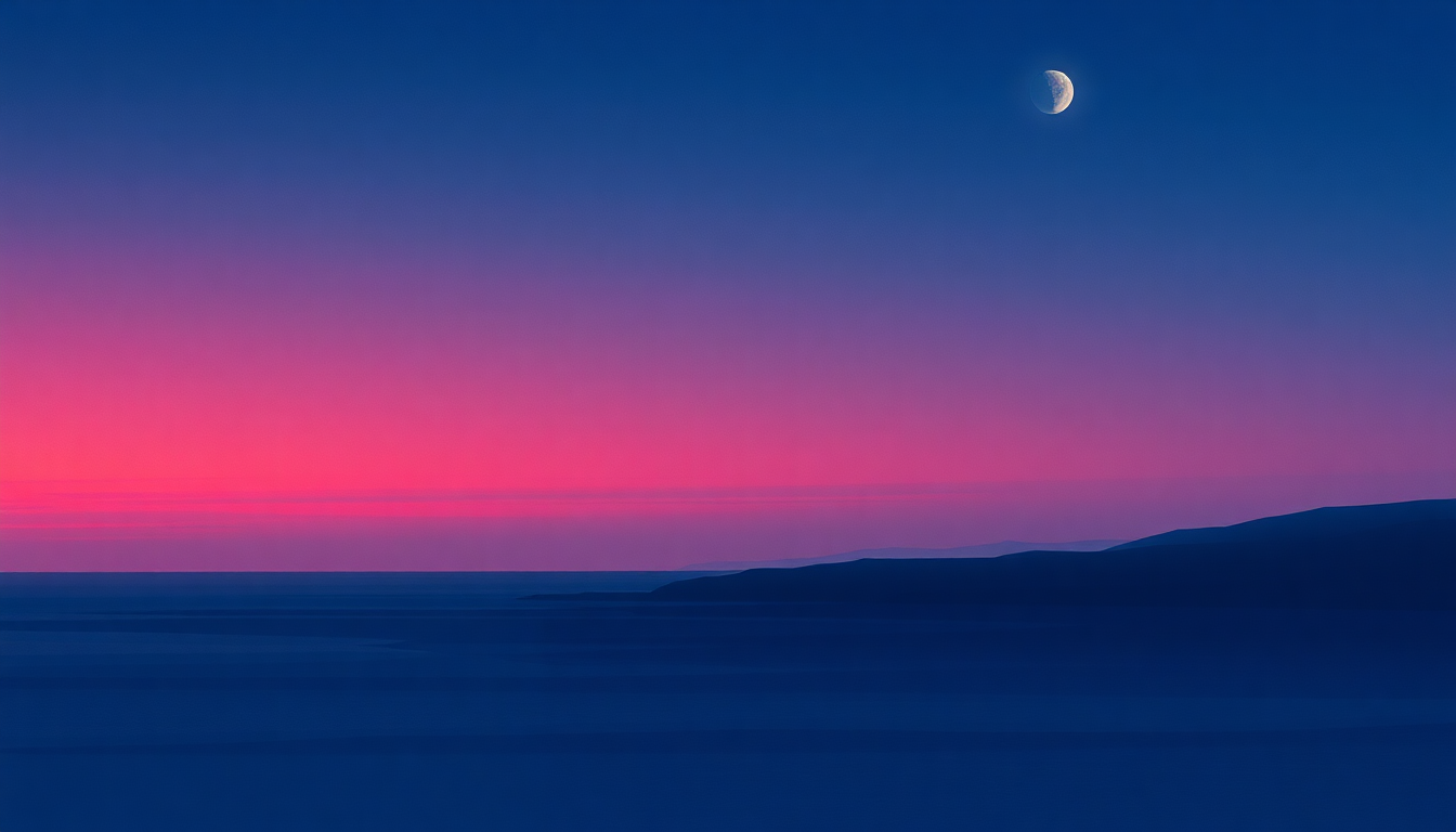 Fan-driven abstract illustration evoking the emotional arc of Pacific State by 808 State