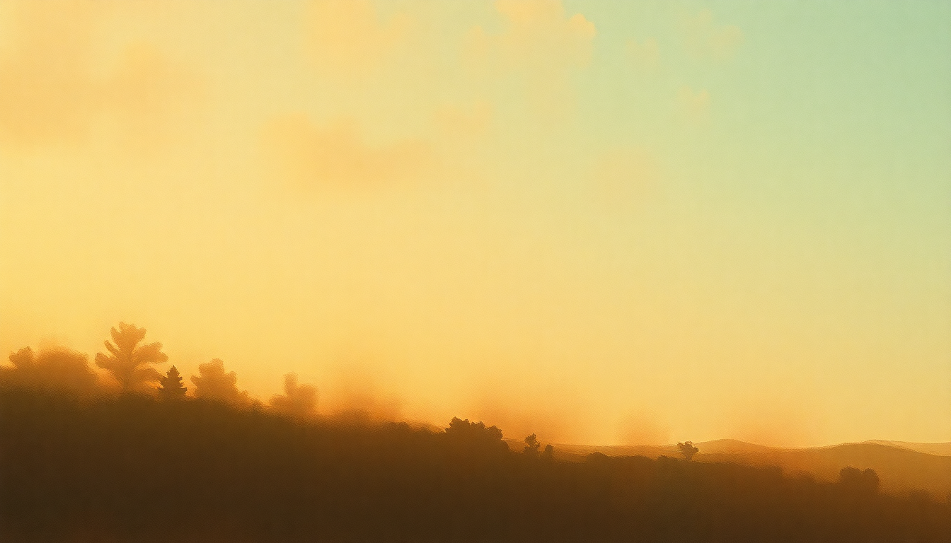 Fan-driven abstract illustration evoking the emotional arc of Pack Up Your Sorrows by Judy Collins