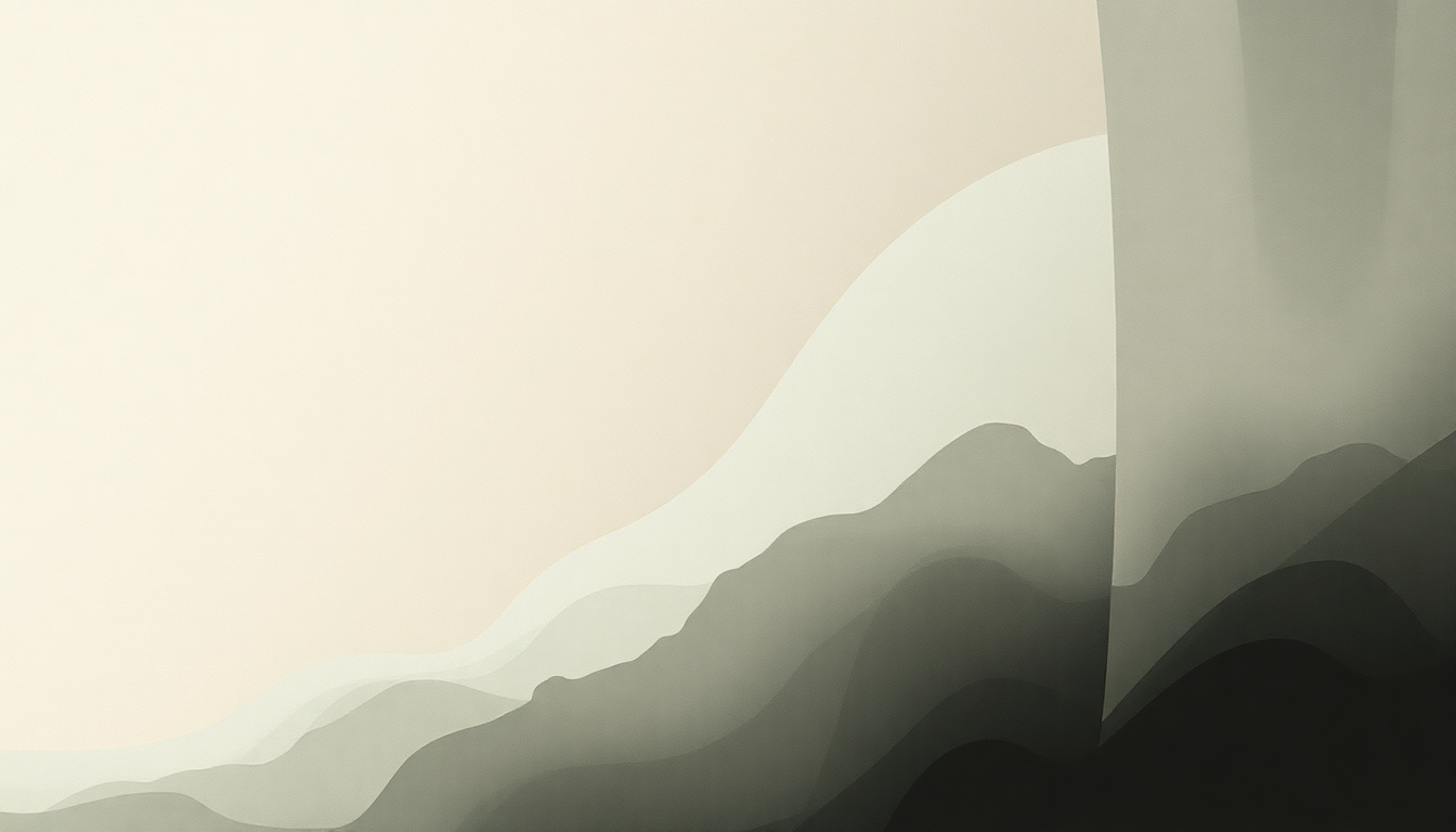 Fan-driven abstract illustration evoking the emotional arc of Pain by Jimmy Eat World