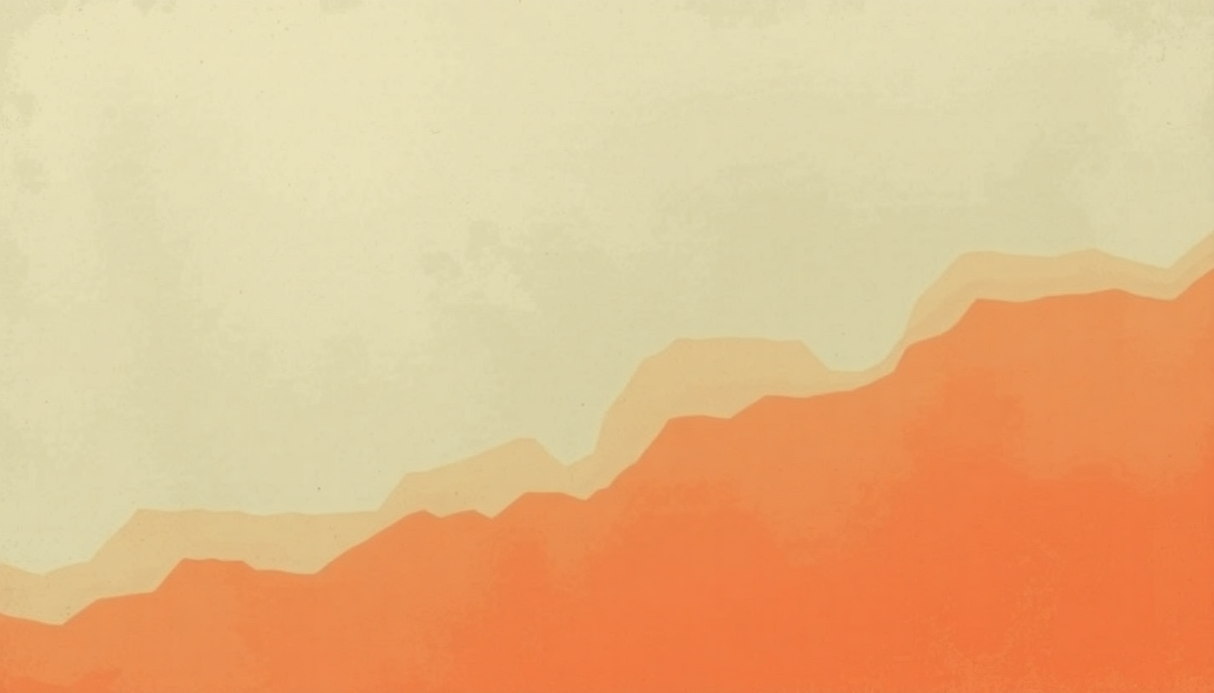 Fan-driven abstract illustration evoking the emotional arc of Palladium by Wayne Shorter