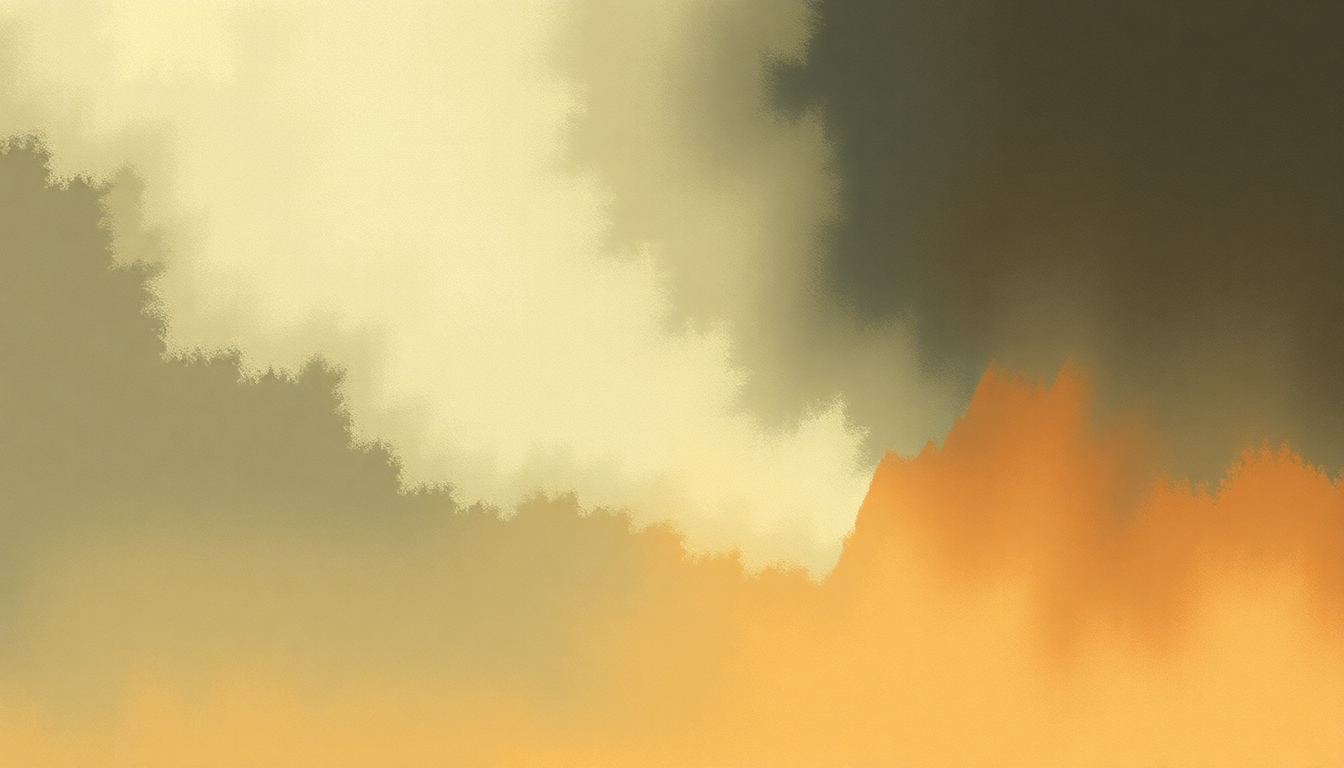 Fan-driven abstract illustration evoking the emotional arc of Papa Loved Mama by Garth Brooks