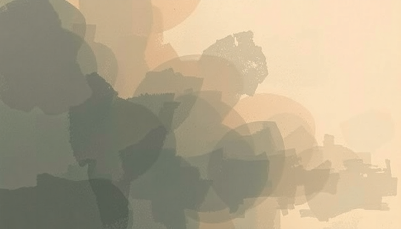 Fan-driven abstract illustration evoking the emotional arc of Piece of My Heart by Faith Hill