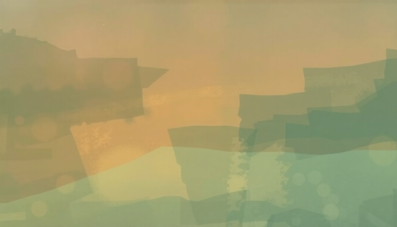 Fan-driven abstract illustration evoking the emotional arc of Pilots by Goldfrapp