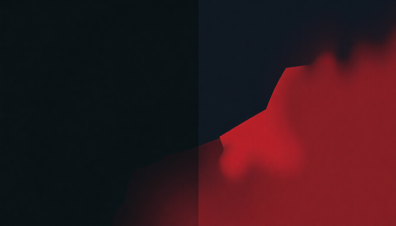 Fan-driven abstract illustration evoking the emotional arc of Please Forgive My Heart by Bobby Womack