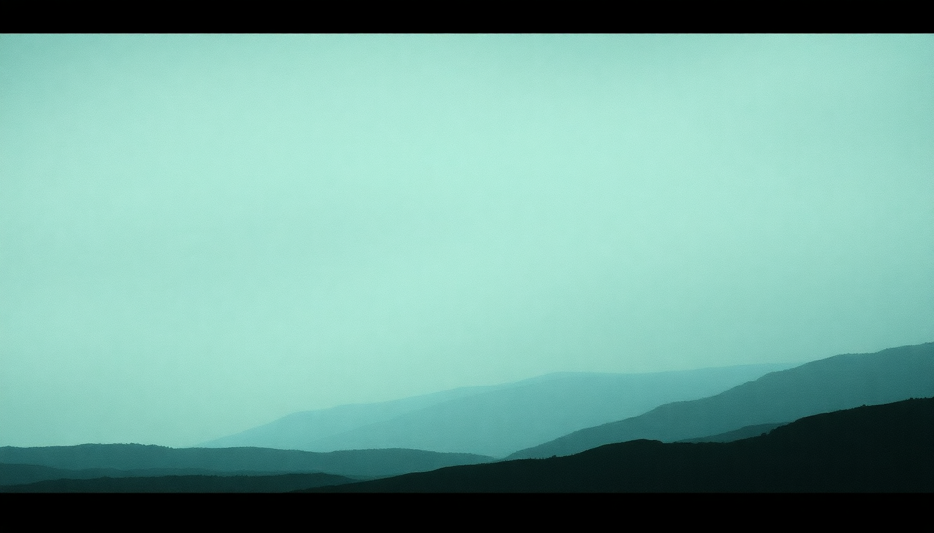 Fan-driven abstract illustration evoking the emotional arc of Polar Opposites by Modest Mouse