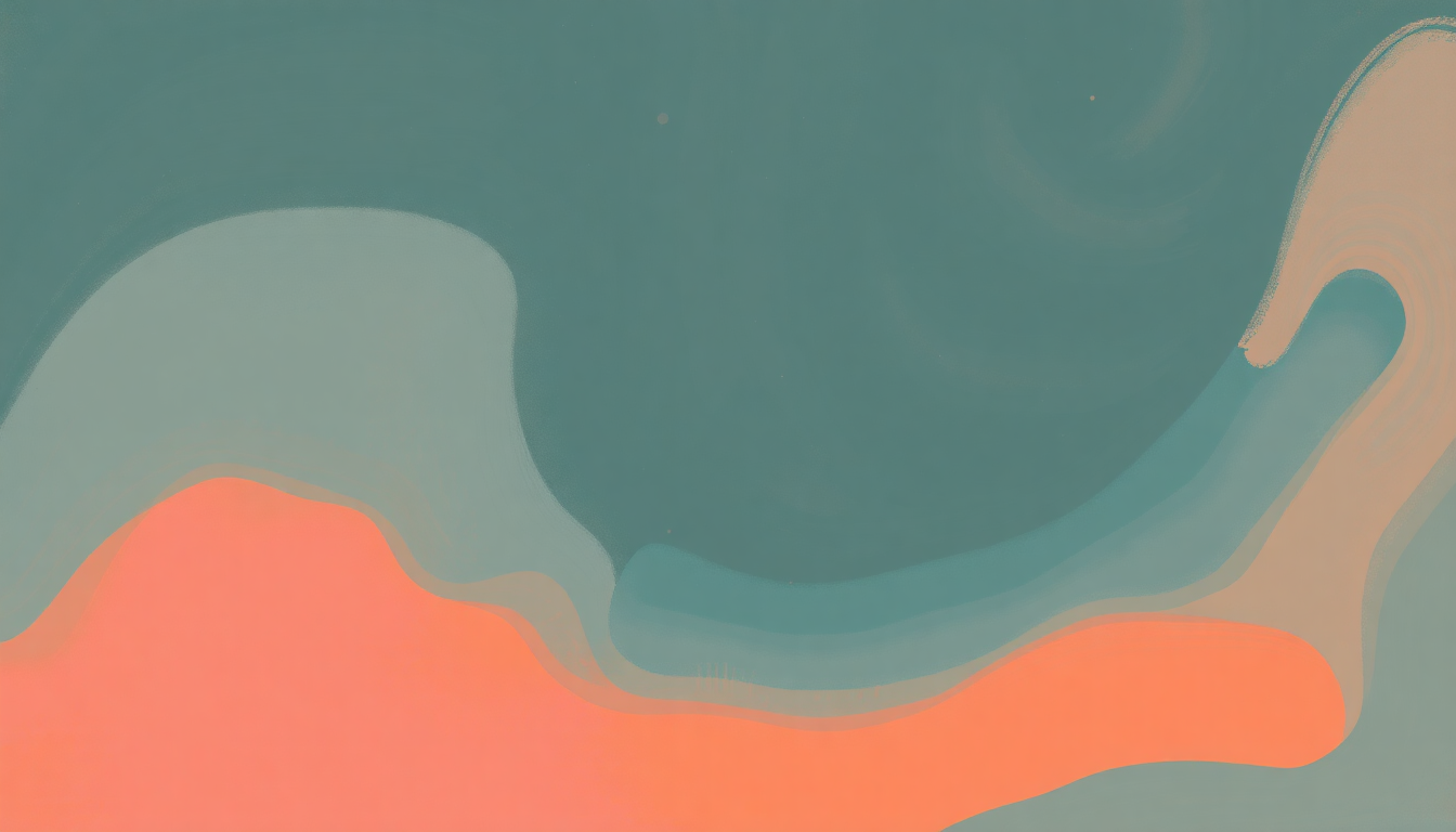 Fan-driven abstract illustration evoking the emotional arc of Pop Goes the Weasel by Traditional