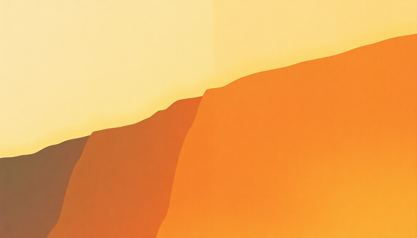 Fan-driven abstract illustration evoking the emotional arc of Portobello Belle by Dire Straits