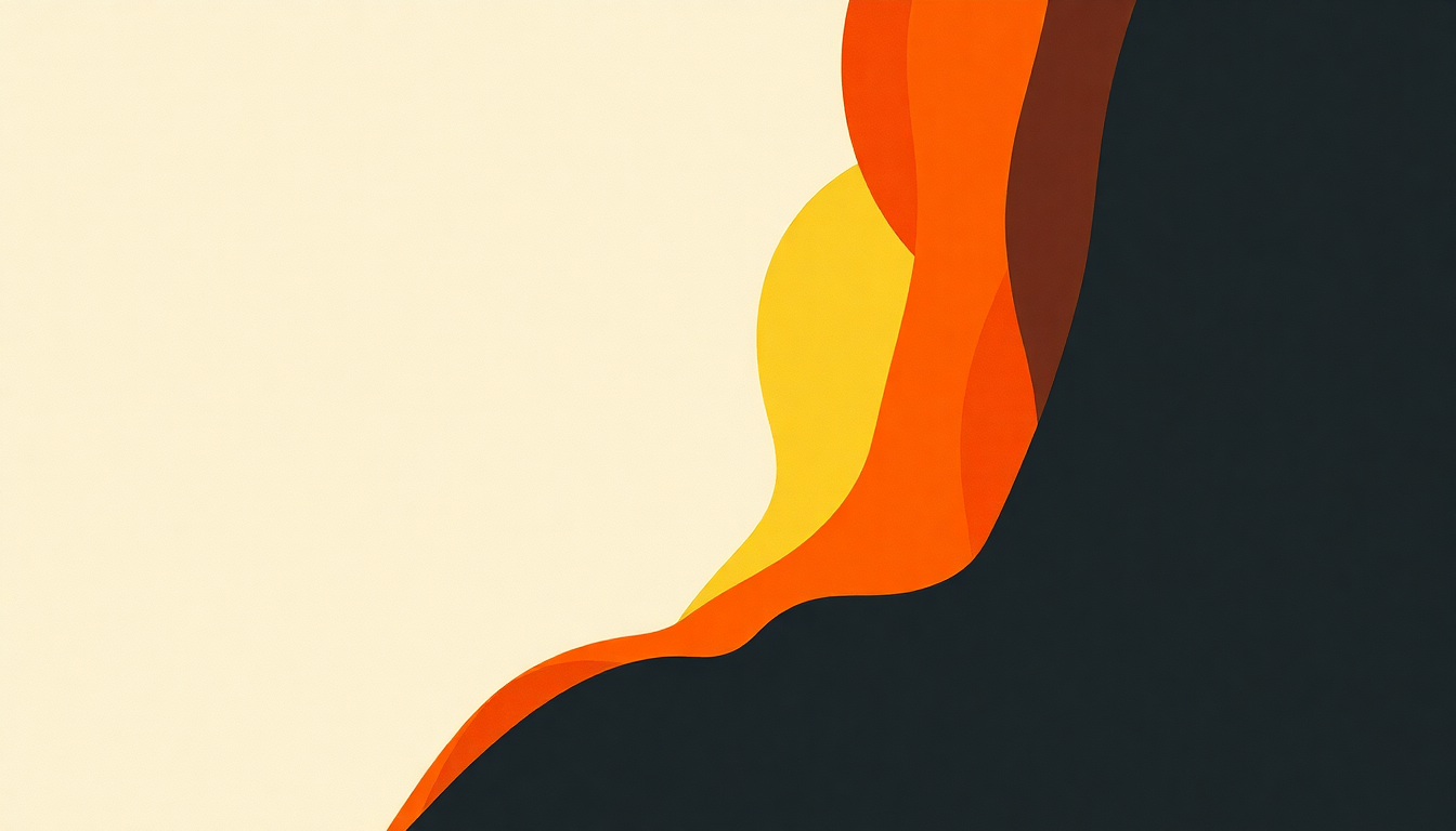 Fan-driven abstract illustration evoking the emotional arc of Power Is a Woman by SZA