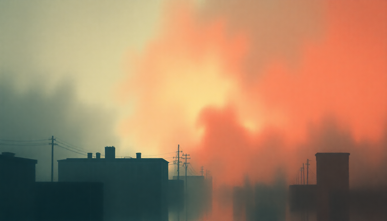 Fan-driven abstract illustration evoking the emotional arc of Pray for Rain by Massive Attack