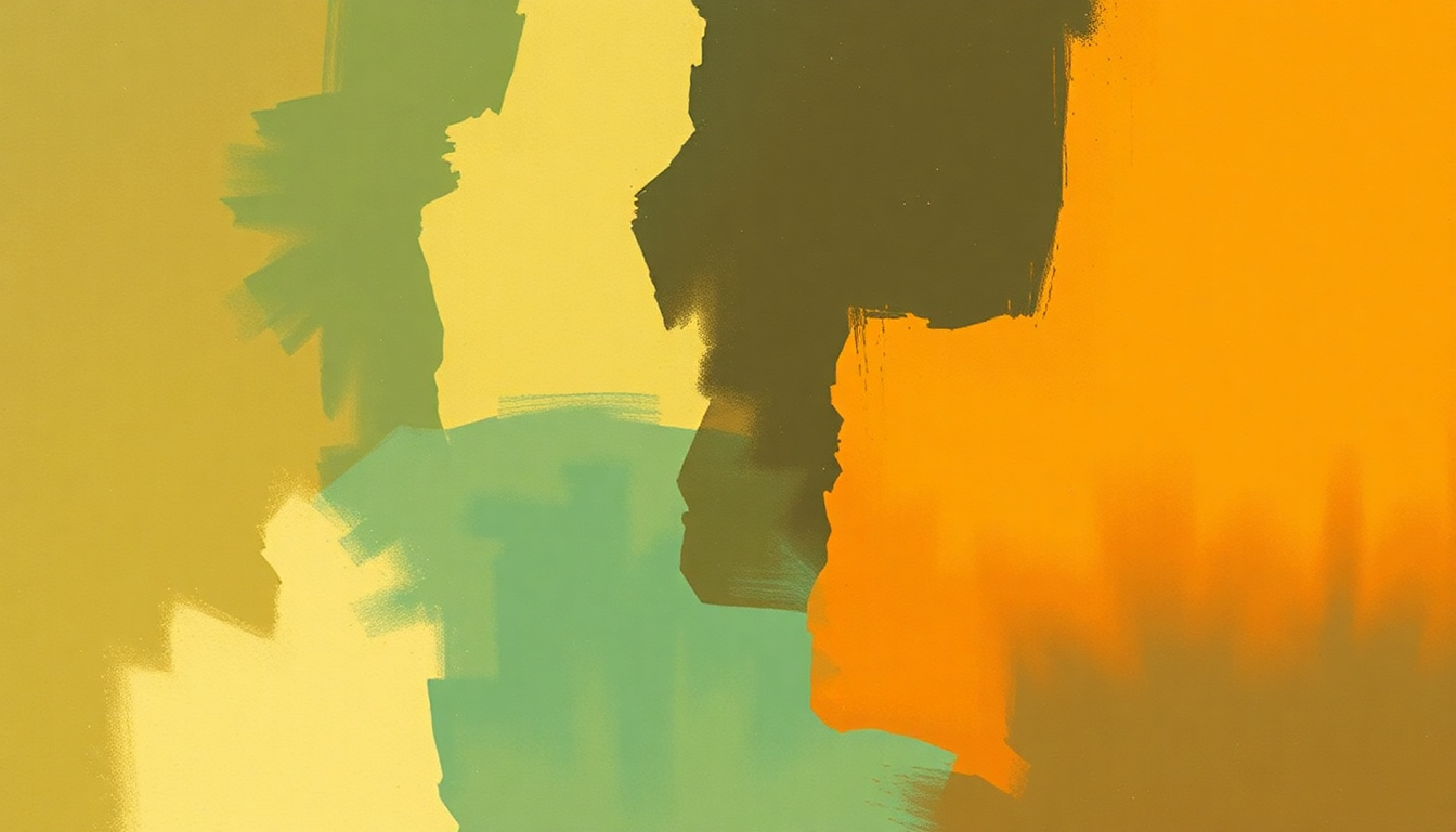 Fan-driven abstract illustration evoking the emotional arc of Pressed Rat and Warthog by Cream